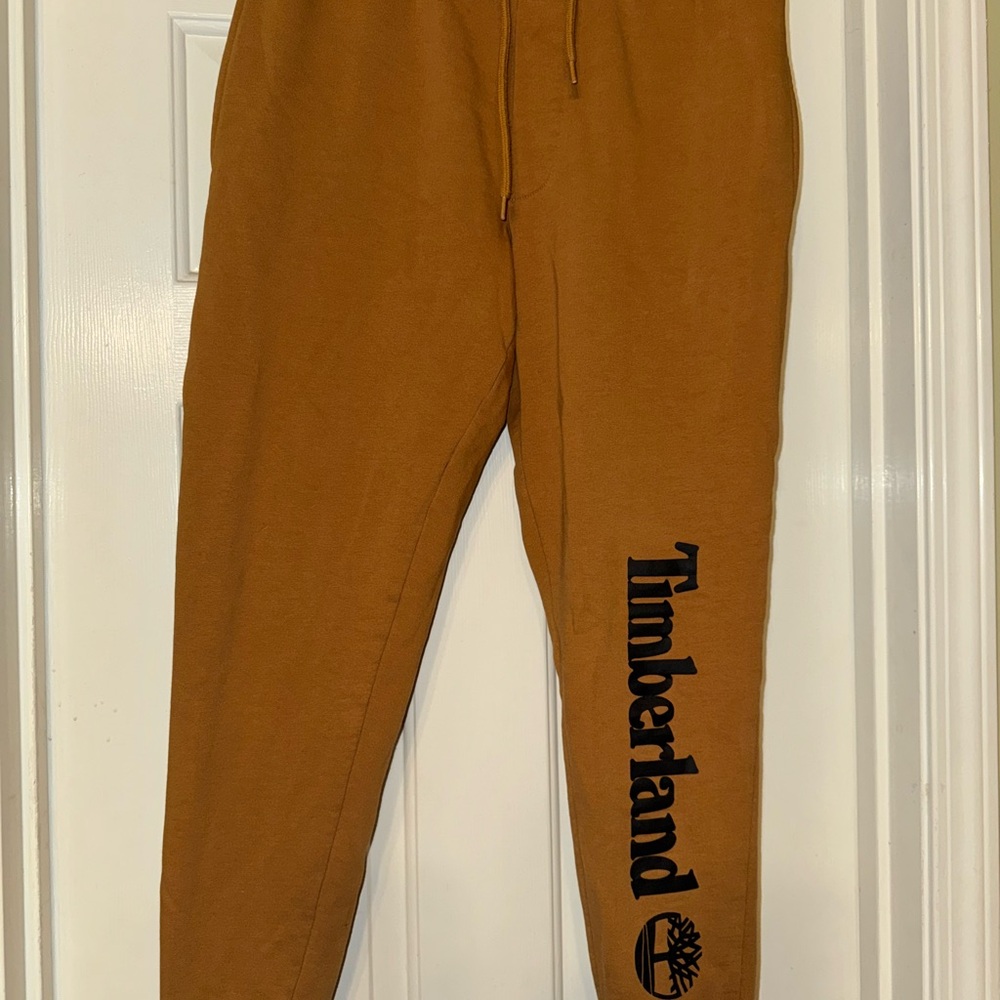 Timberland Brown Sweatpants Comfortable Joggers
